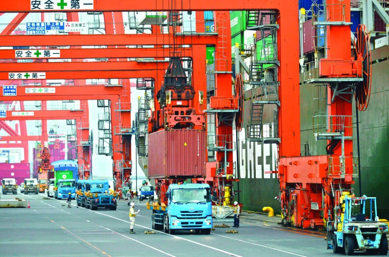 Japan’s trade deficit widens as export growth weakens