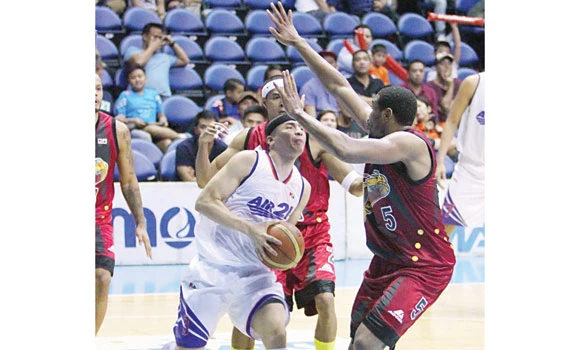 Air21 ousts SMB in double OT thriller