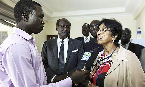 UN aid chief in war-torn S. Sudan calls for truce