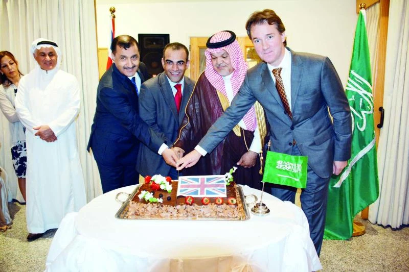 Brits celebrate queen’s birthday with Saudis