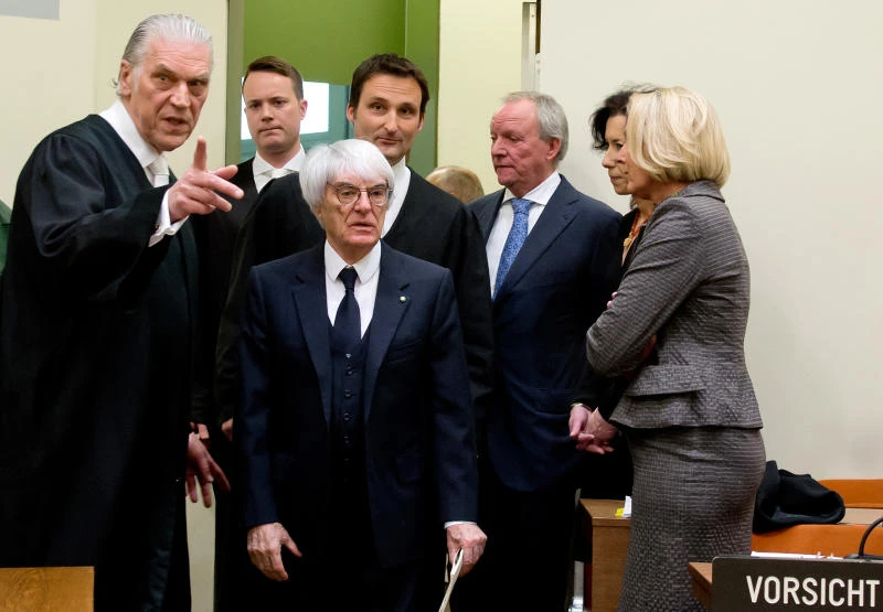 F1 boss Ecclestone rejects bribery charges at German trial
