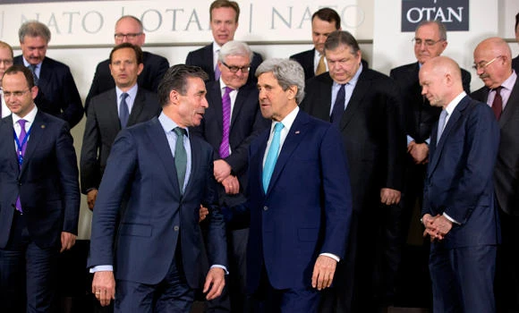 NATO orders end to cooperation with Russia