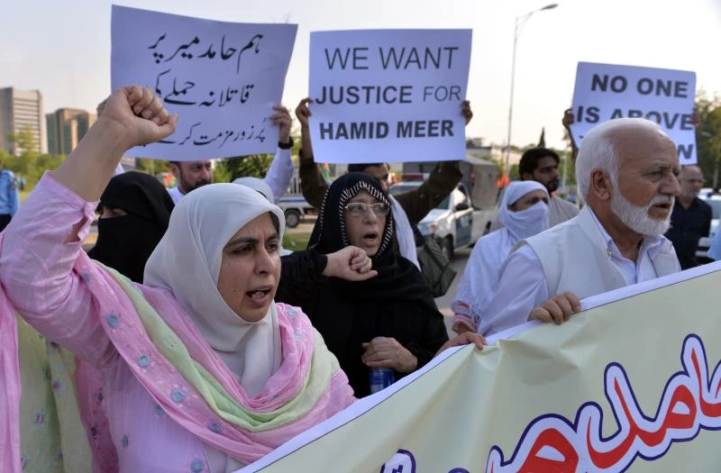 Pakistan's army seeks closure of TV channel