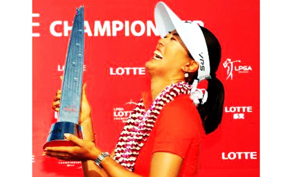 Sweet home success for Michelle Wie