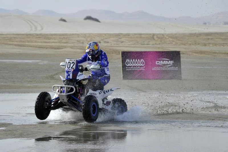 Al-Attiyah and Abu Issa retain leads, Coma tops bikes in Sealine Rally