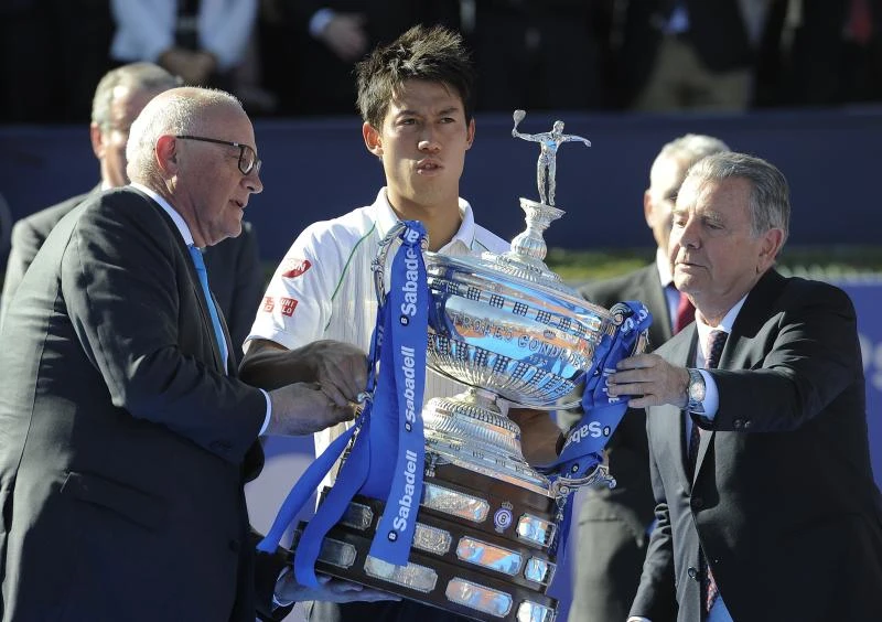 Nishikori supreme Barcelona