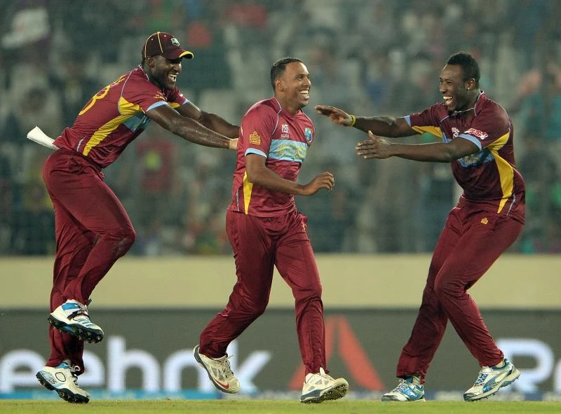 Bravo, Badree delight as Windies waltz into semifinals
