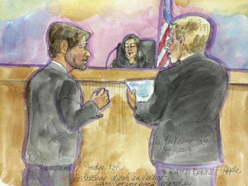 Mixed verdict in Samsung-Apple patent trial