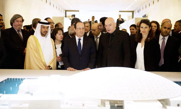 Abu Dhabi’s Louvre displays artwork at the Paris one