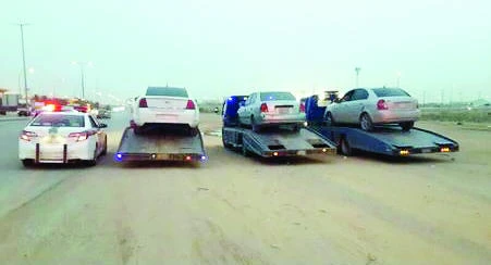 39 car drifters arrested in Riyadh