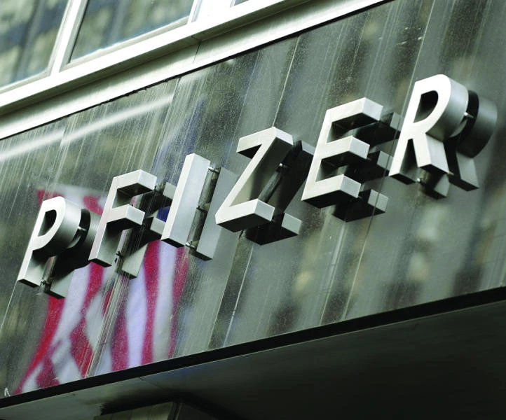Pfizer Q1 profit drops 15% due to lower sales