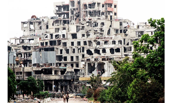Rebels blow up historic Aleppo hotel