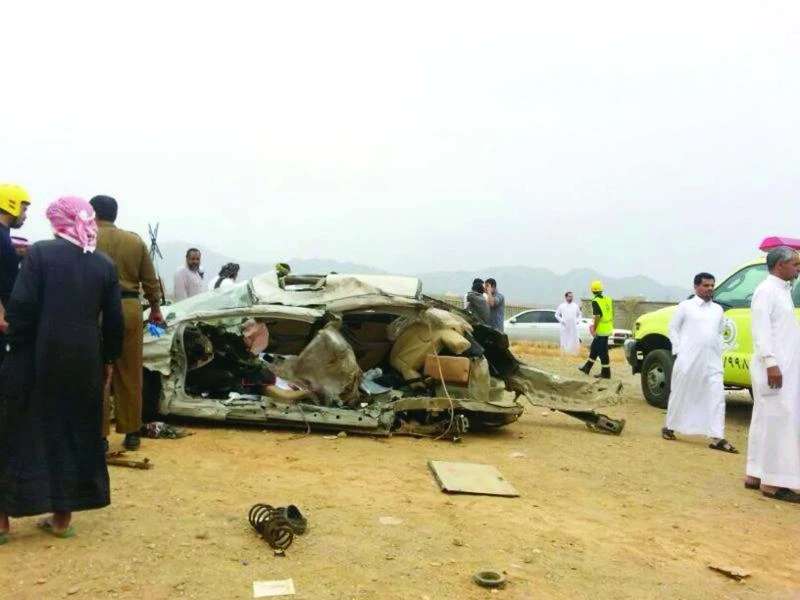Three die, three hurt in Abha traffic accident
