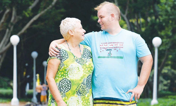 Autistic Aussie an artistic hero