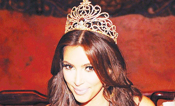 Kim Kardashian attends bridal shower