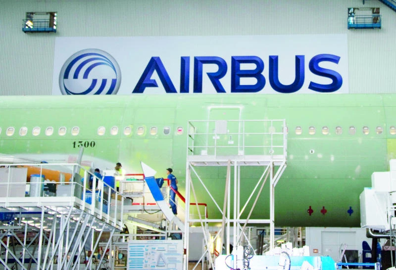 Airbus reports profit leap, shares jump