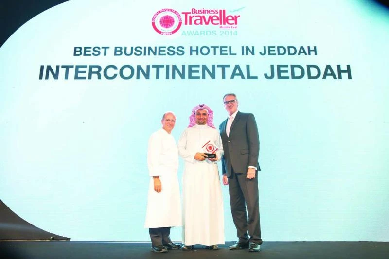 InterContinental Jeddah gets best business hotel recognition