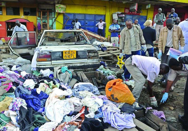 Terror strikes Nairobi again: 10 dead and over 70 wounded in twin blasts
