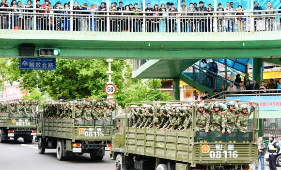 China launches anti-terror drive after bombing