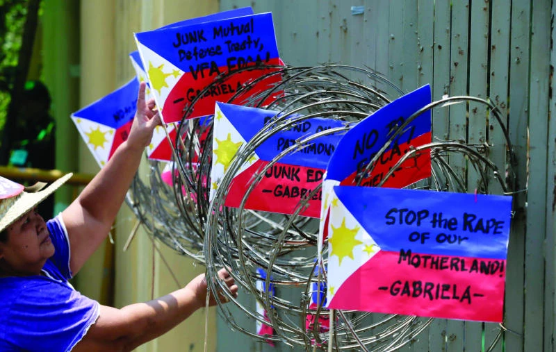 Philippines defends US military accord