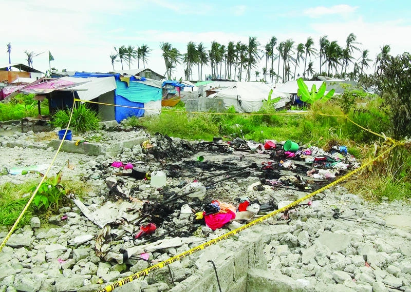 Mother, children killed in Philippine refugee tent fire