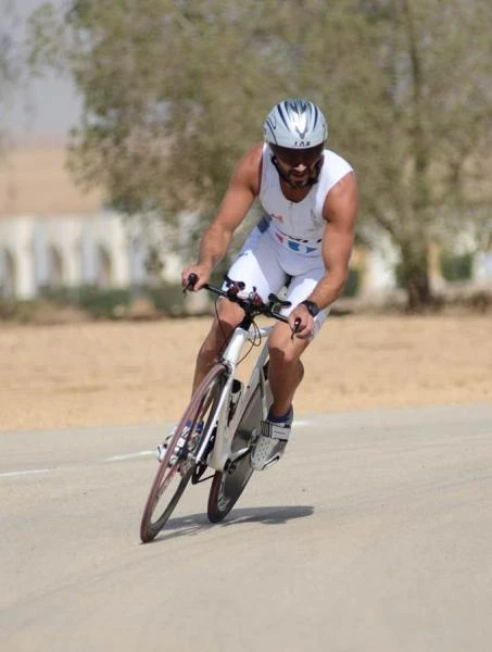 Ahlin routs field to win Riyadh Triathletes’ first duathlon of season