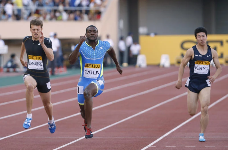 Gatlin wins back-to-back IAAF 100m races