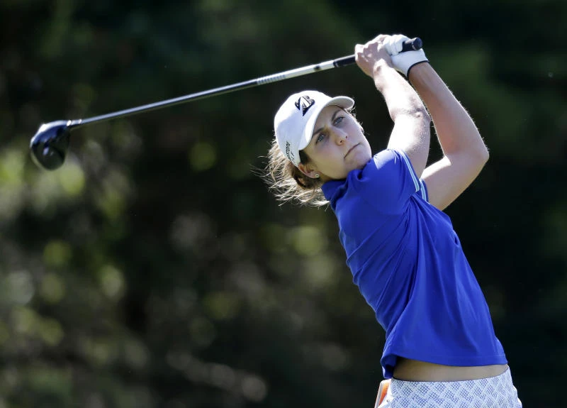 Johnson ties course record with 62 for LPGA lead