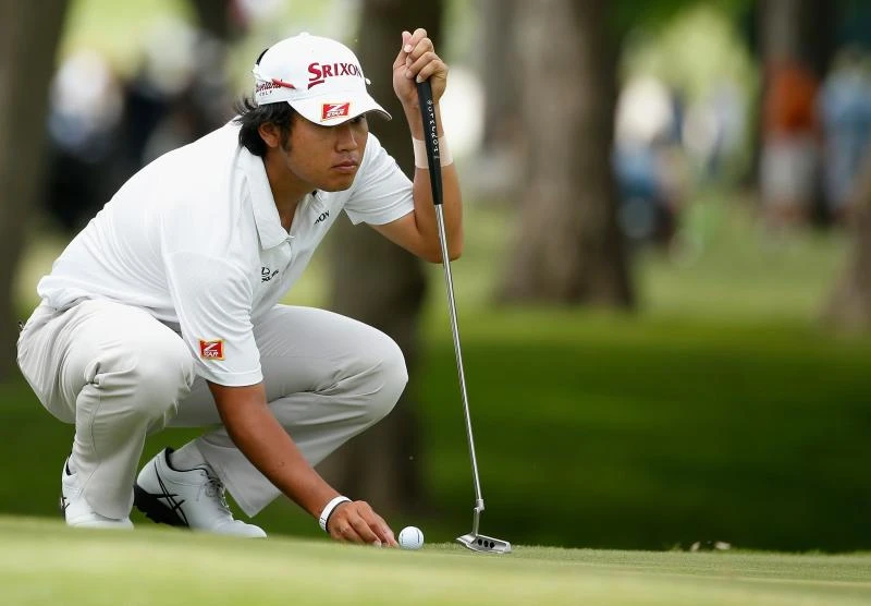 Matsuyama shoots sizzling 64 to gain share of lead