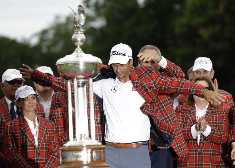 Scott edges Dufner in playoff to win at Colonial