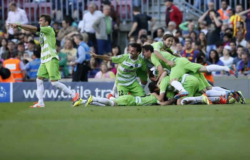 Barca title hopes in tatters after Getafe draw
