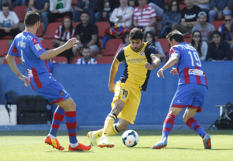Atletico title hopes dented by shock defeat at Levante