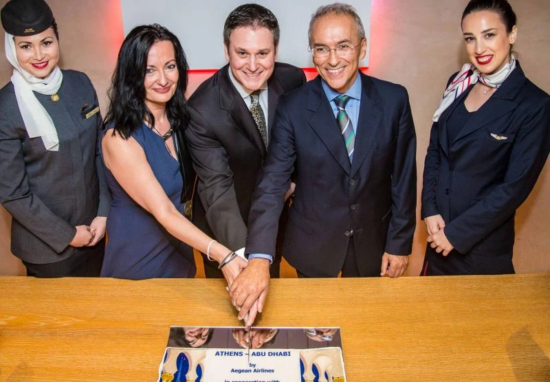 Etihad and Aegean Airlines mark 5 years of success