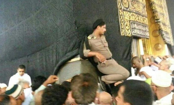 Policeman faces punitive action for dishonoring the Kaaba