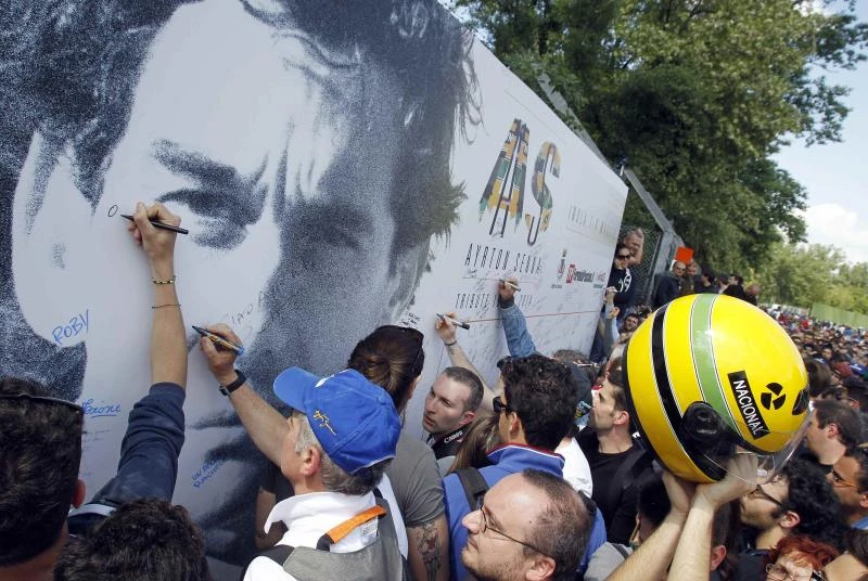 Formula One mourns Senna’s death in Italy