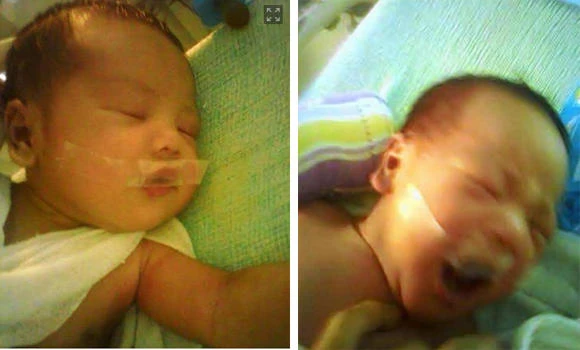 Outrage as baby ‘gagged with tape’ at Philippine hospital