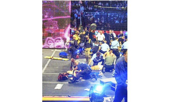Acrobats critically injured in US circus accident