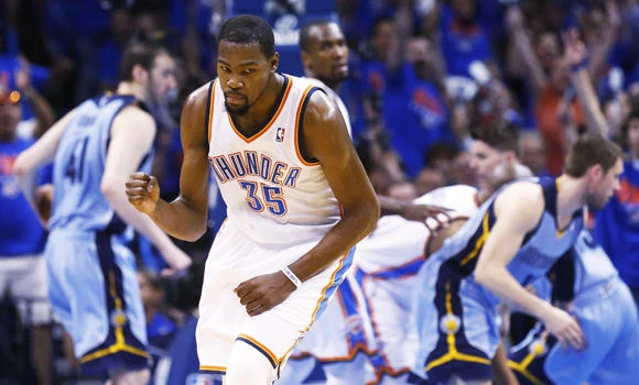 Oklahoma City’s Kevin Durant named MVP