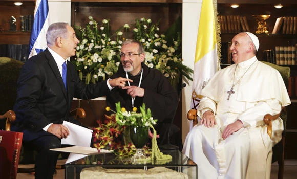 Pope, Netanyahu spar over Jesus’ native language