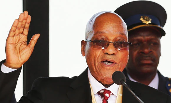 Zuma sworn in for second term as South Africa president