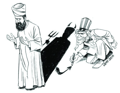The tedium of demonizing idiom