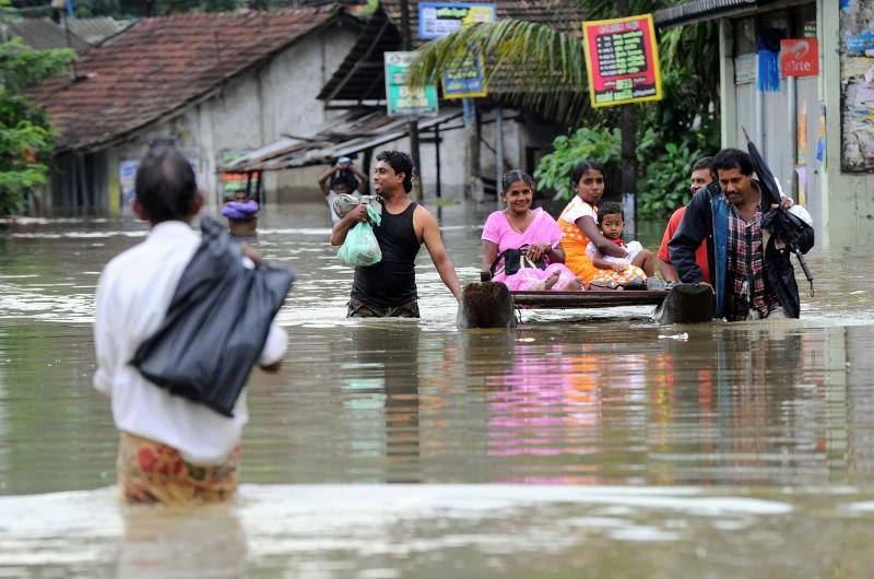 13 dead as monsoon triggers havoc in Sri Lanka capital
