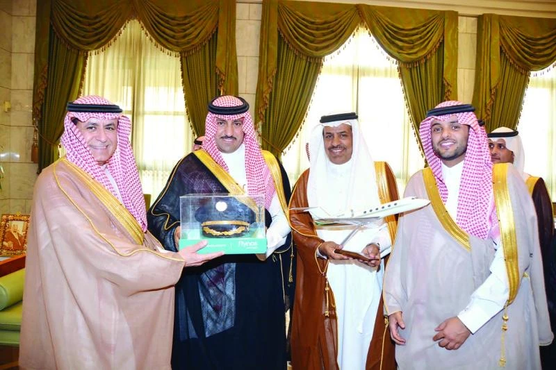 Riyadh governor receives NAS Holding delegation