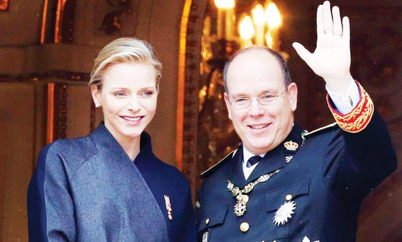 Princess Charlene in the family way
