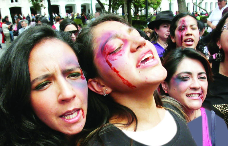 ‘Enough,’ world saying to anti-women violence
