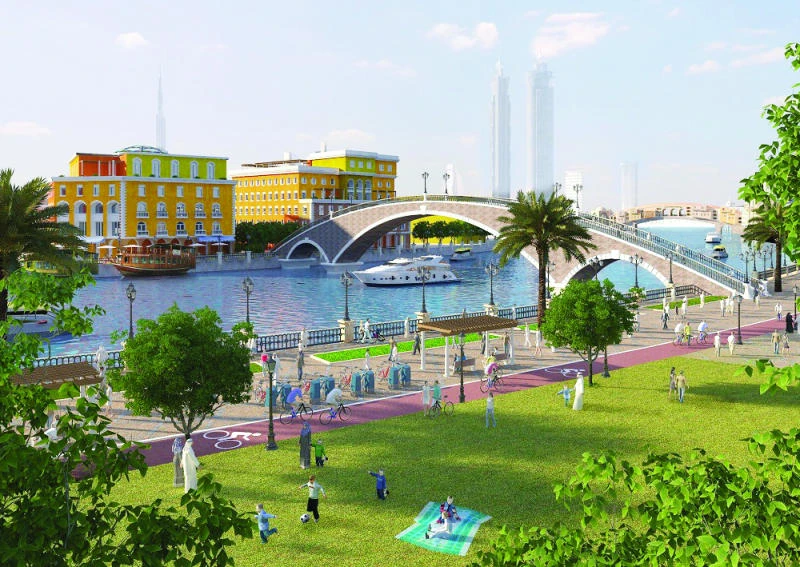 AED802m Dubai Water Canal Project Phase III makes head way