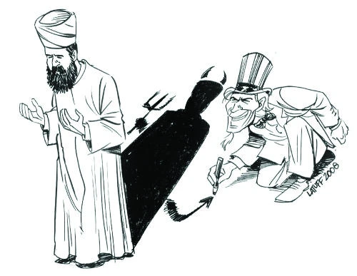 The tedium of demonizing idiom