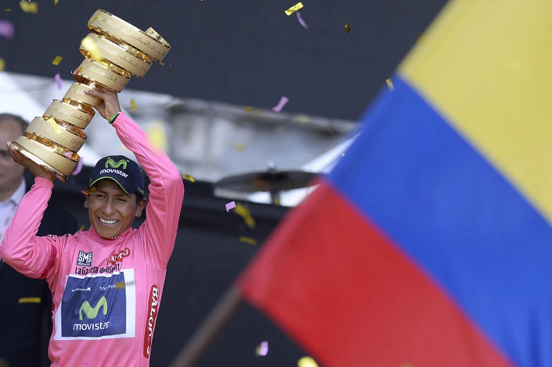 Colombian climber Nairo Quintana wins Giro