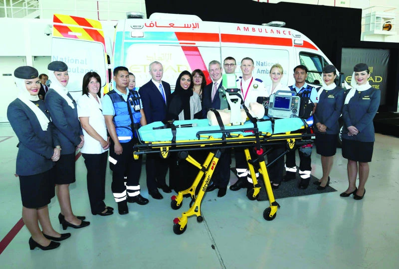 Etihad Airways begins new ambulance service for employees
