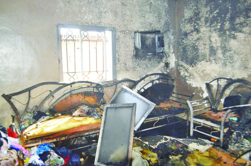 Three children killed in Jeddah blaze